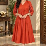KURTHI BURNT ORANGE